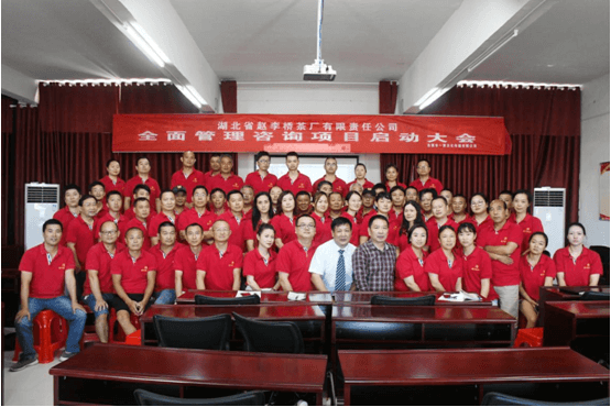 全面管理咨询项目启动大会 在赵李桥茶厂圆满召开